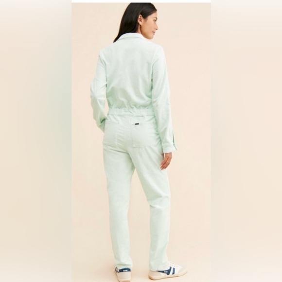 Lee Union-Alls Sea Glass Corduroy Jumpsuit. NWT - Picture 3 of 3